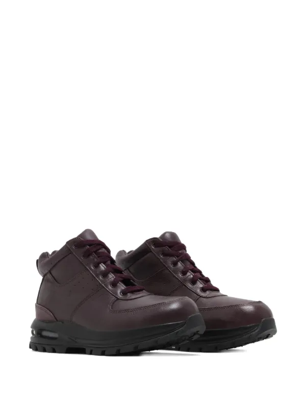 burgundy acg nike boots