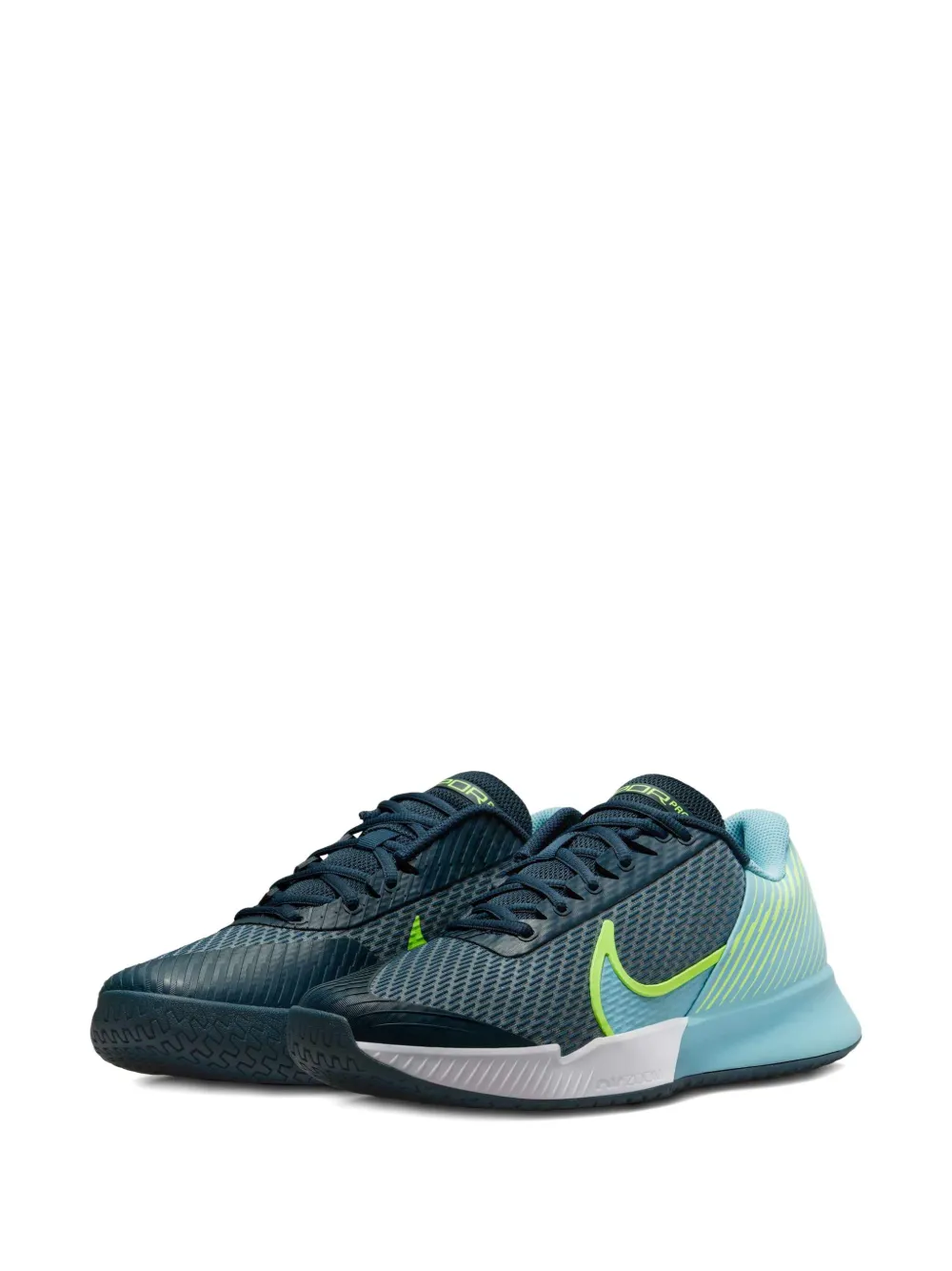 Nike Court Air Zoom Vapor Pro 2 HC "Armory Navy Volt Denim Turquoise" sneakers Blue