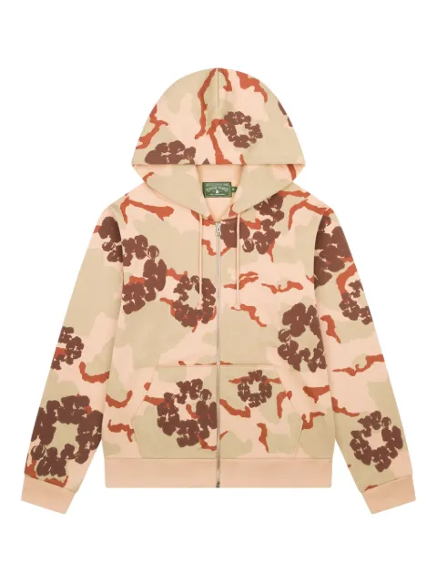 Denim Tears printed zip-up hoodie