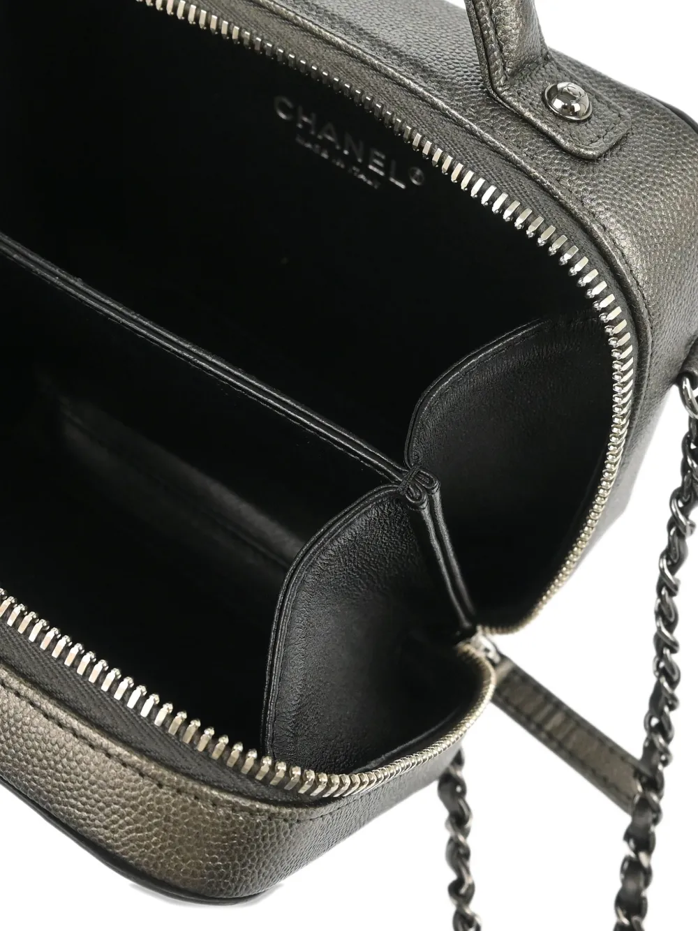 Pre-owned Chanel 2018 Filigree Two-way Tote Bag