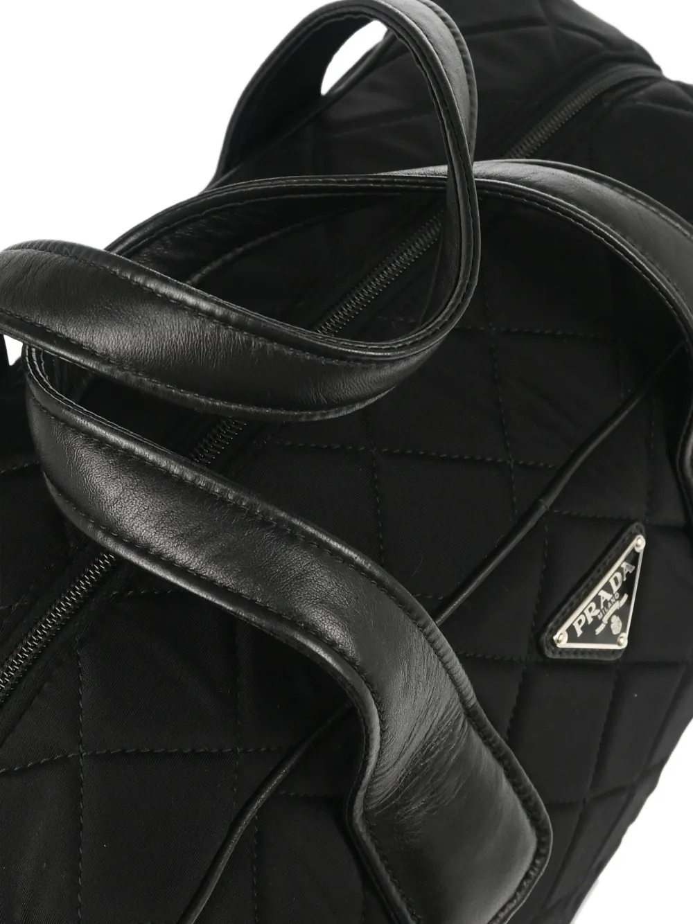 Pre-owned Prada 2010s Logo-plaque Two-way Tote Bag