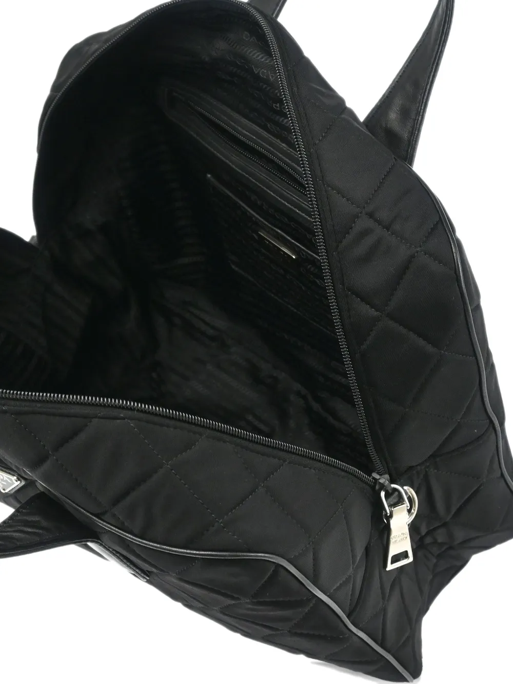 Pre-owned Prada 2010s Logo-plaque Two-way Tote Bag