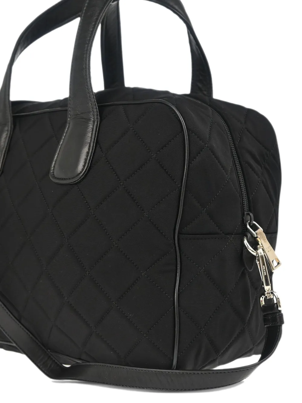 Pre-owned Prada 2010s Logo-plaque Two-way Tote Bag