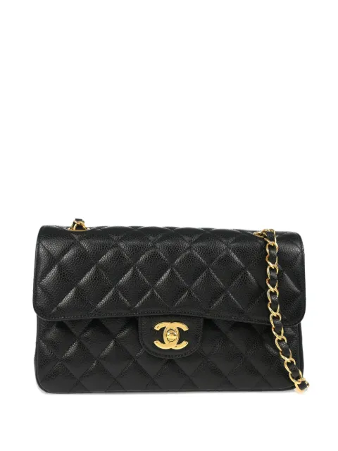 CHANEL Pre-Owned 2017s クラシック ダブルフラップ ショルダーバッグ S