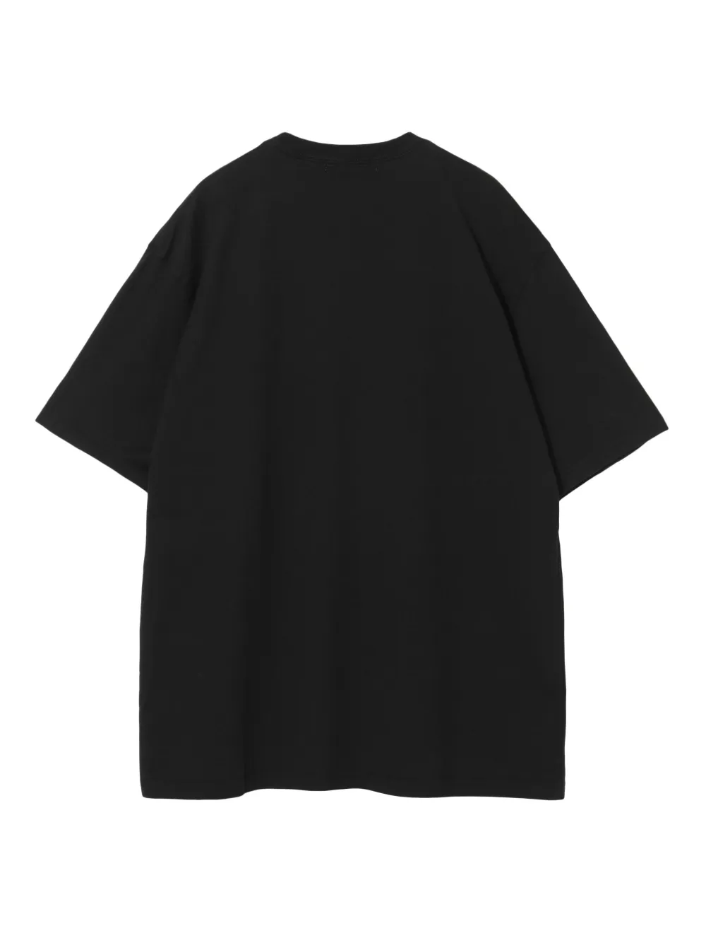 Undercover T-shirt met bloemenprint en monogram Zwart