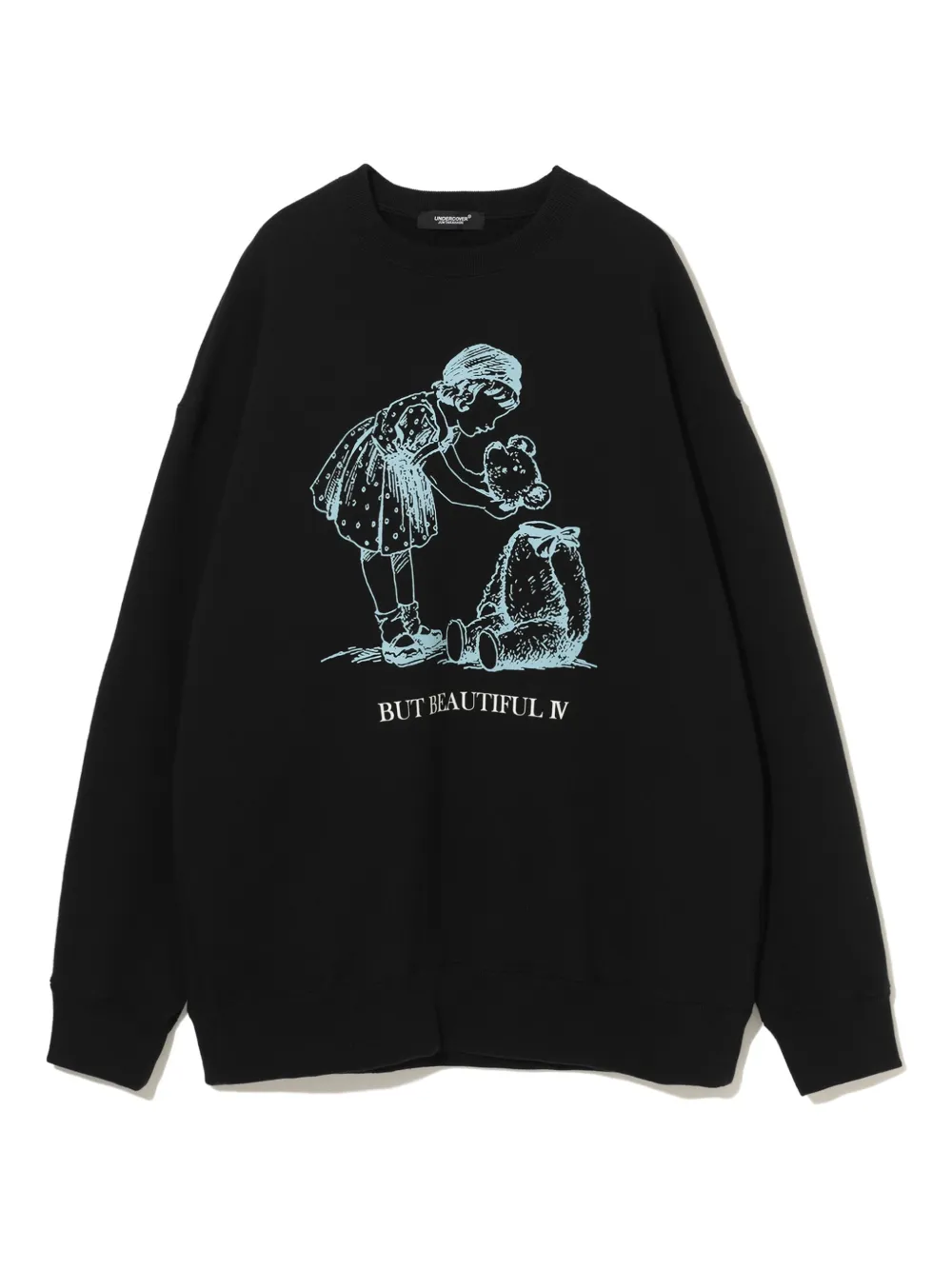 Undercover Graphic-print Long-sleeve Sweatshirt In Black