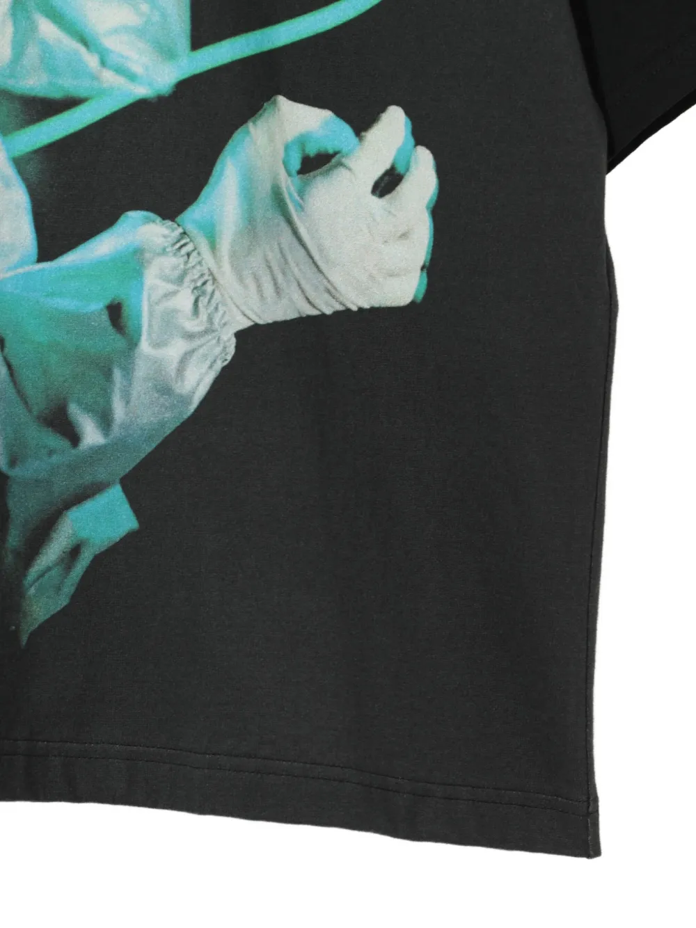 Undercover Katoenen T-shirt met grafische print Zwart