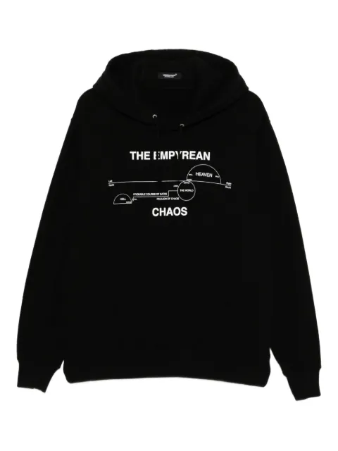 Undercover hoodie con eslogan estampado
