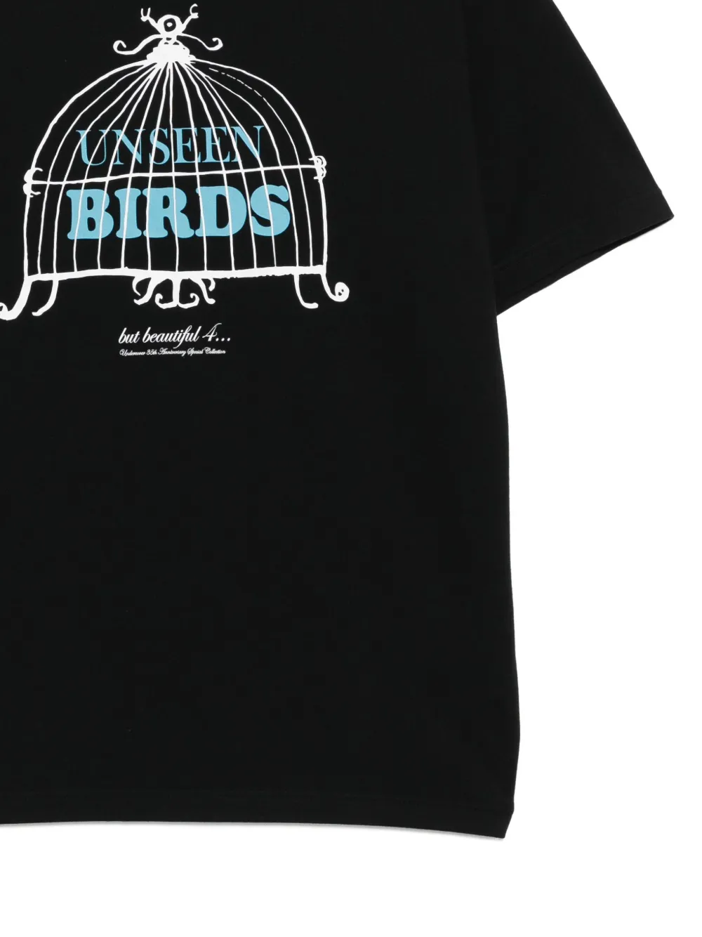 Undercover Katoenen T-shirt met grafische print Zwart