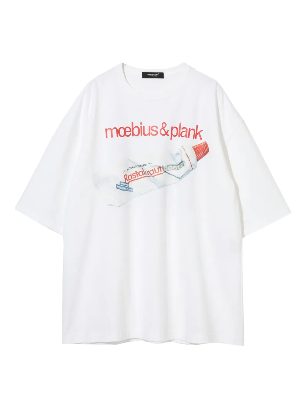 Undercover Katoenen T-shirt met grafische print Wit