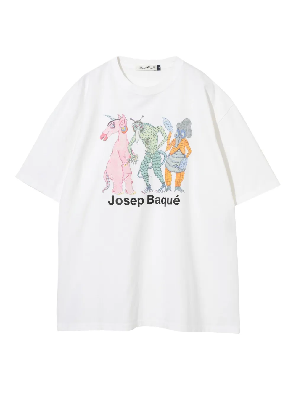 Undercover Josep Baqué T-shirt met grafische print Wit