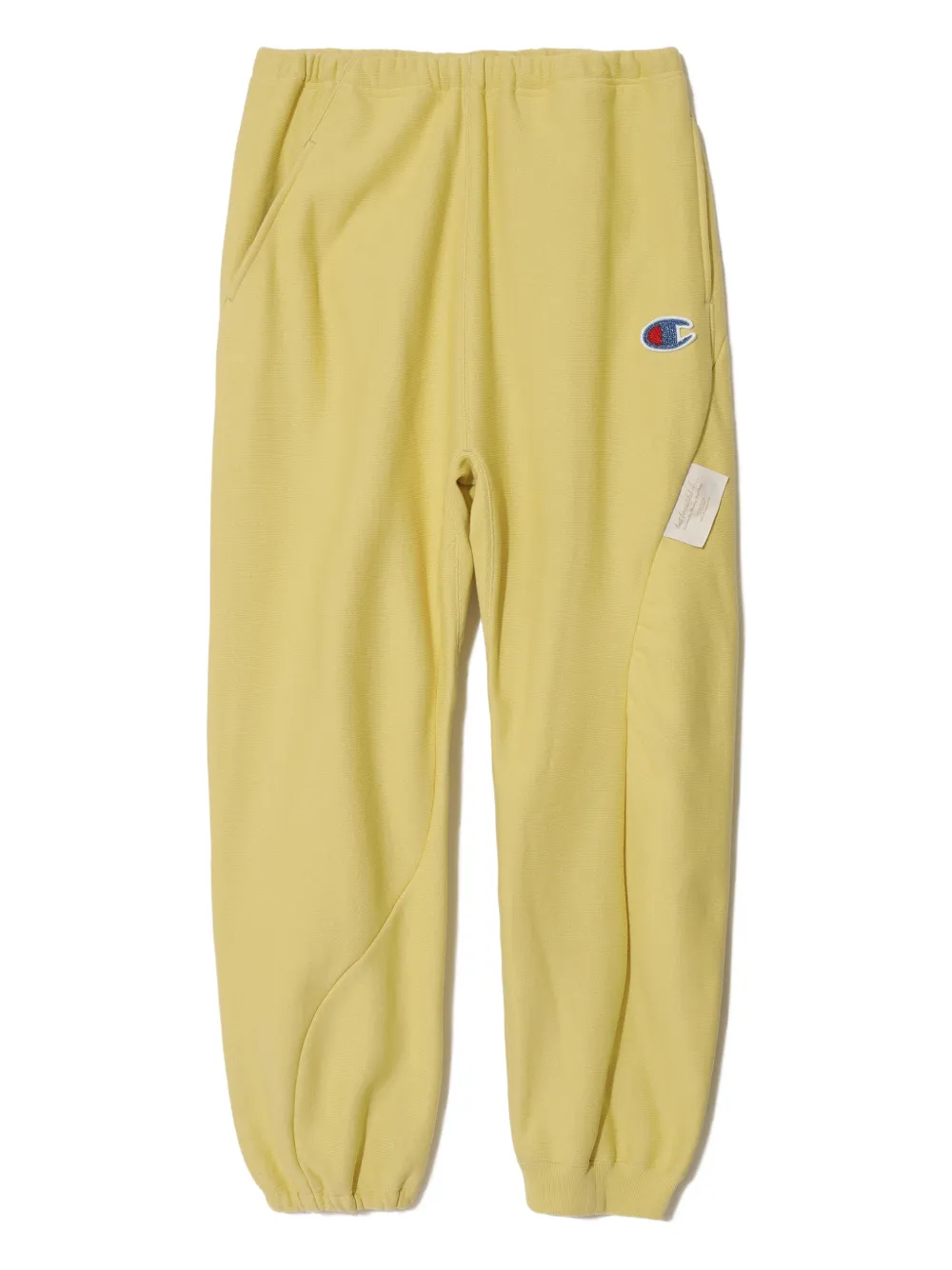 Undercover Cotton Blend Track Pants In Yellow
