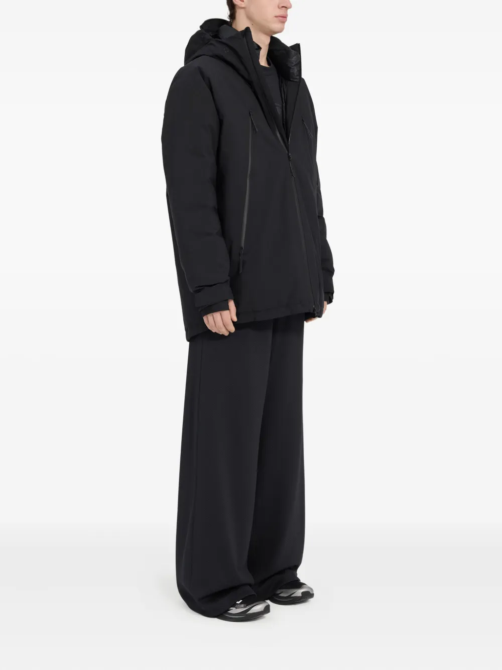 MM6 Maison Margiela X Salomon Jack met capuchon Zwart