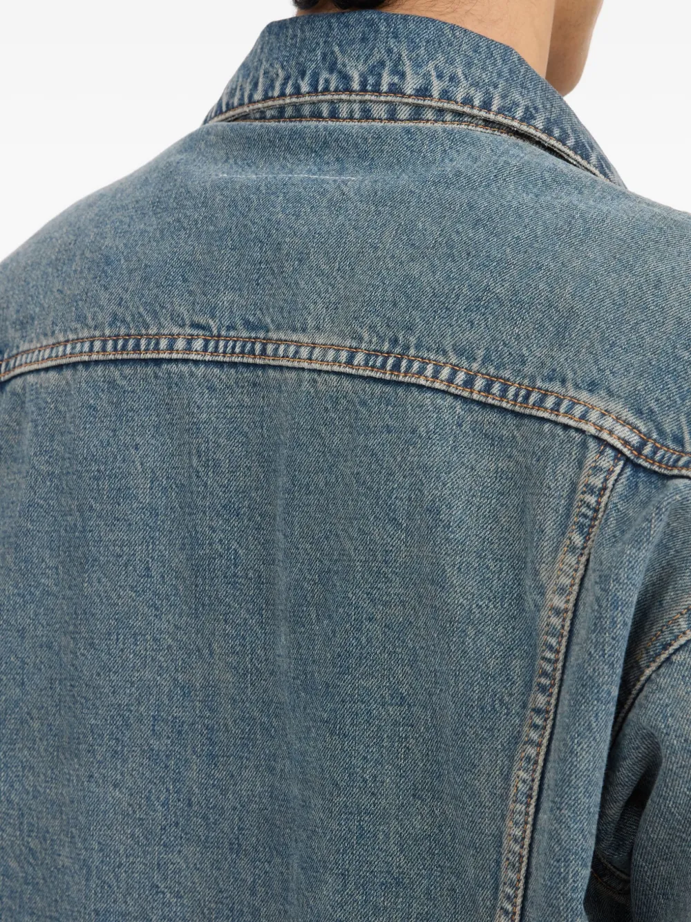 MM6 Maison Margiela フラップポケット デニムジャケット | ブルー