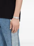 MM6 Maison Margiela numbered-plaque bracelet - Silver