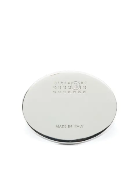 MM6 Maison Margiela oval-shaped ring