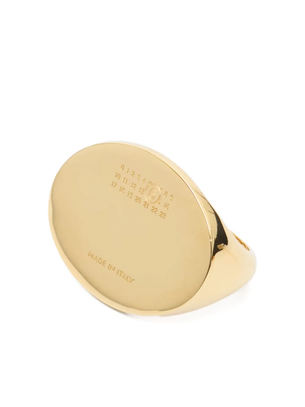 Mm6 Maison Margiela Ring Accessories In Gold