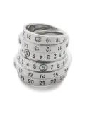 MM6 Maison Margiela Numeric ring - Silver