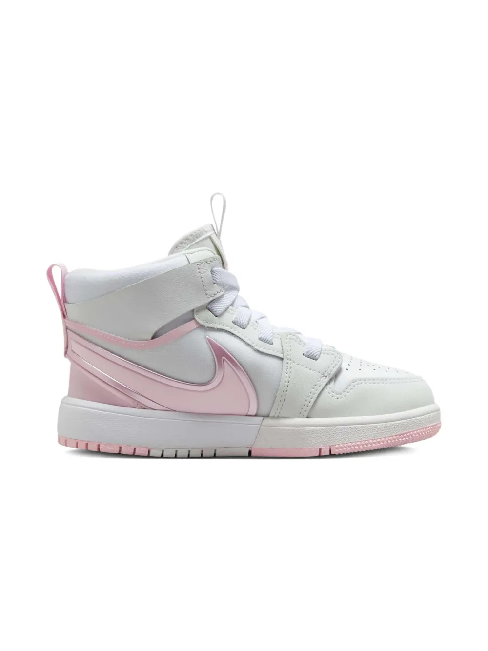 Jordan Kids Air Jordan 1 Retro Mid RM "White Fire Red Pink Foam" sneakers