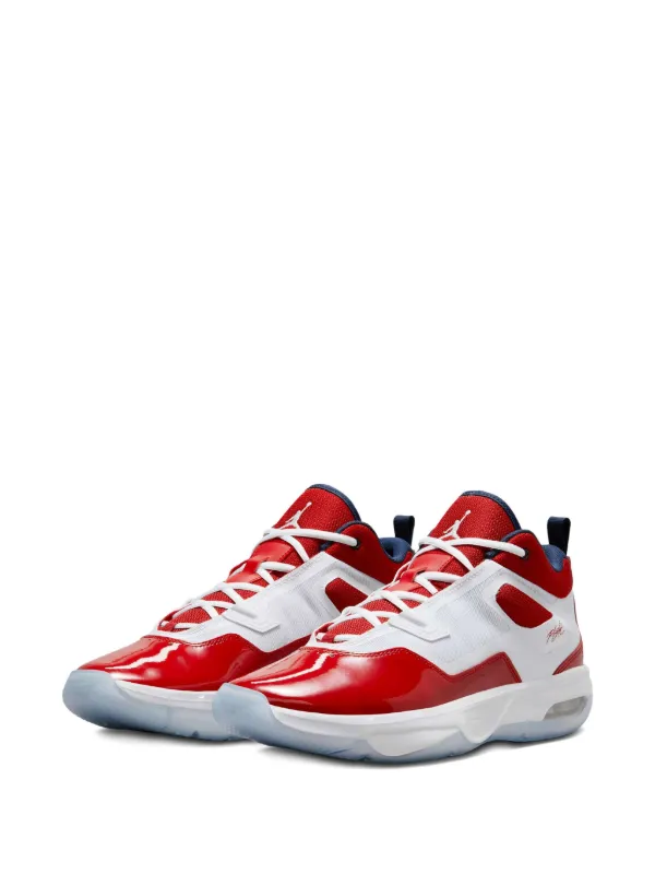 jordan two 3 red and white