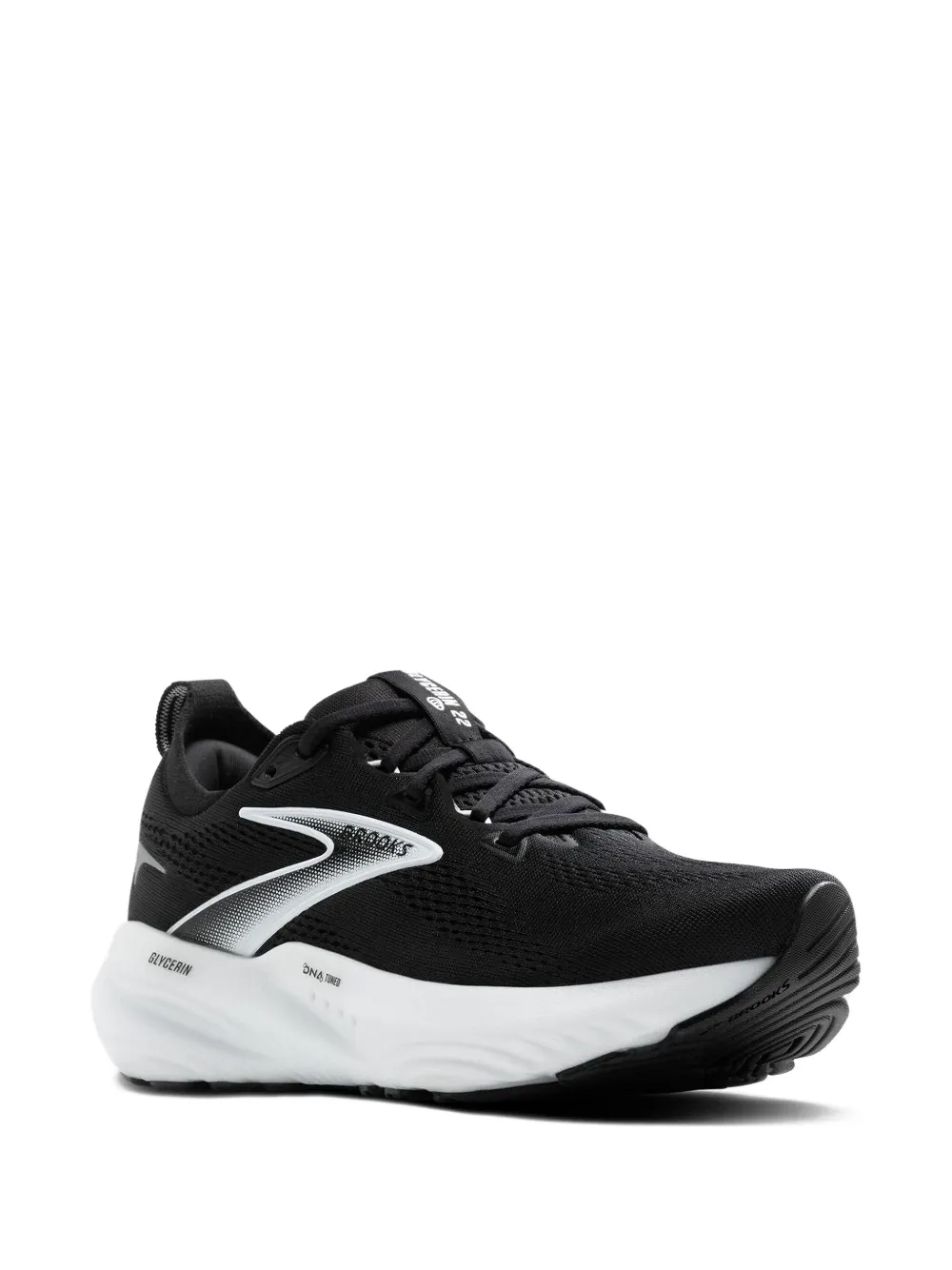 BROOKS Glycerin 22 "White/Black" sneakers | Performance Trainers | Image 2