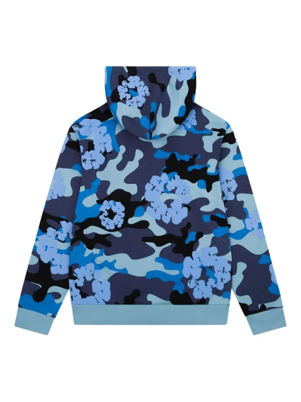 【Denim Tears】メンズシェルパーカー Denim Tears Cotton Wreath パーカー | ブラック | FARFETCH JP