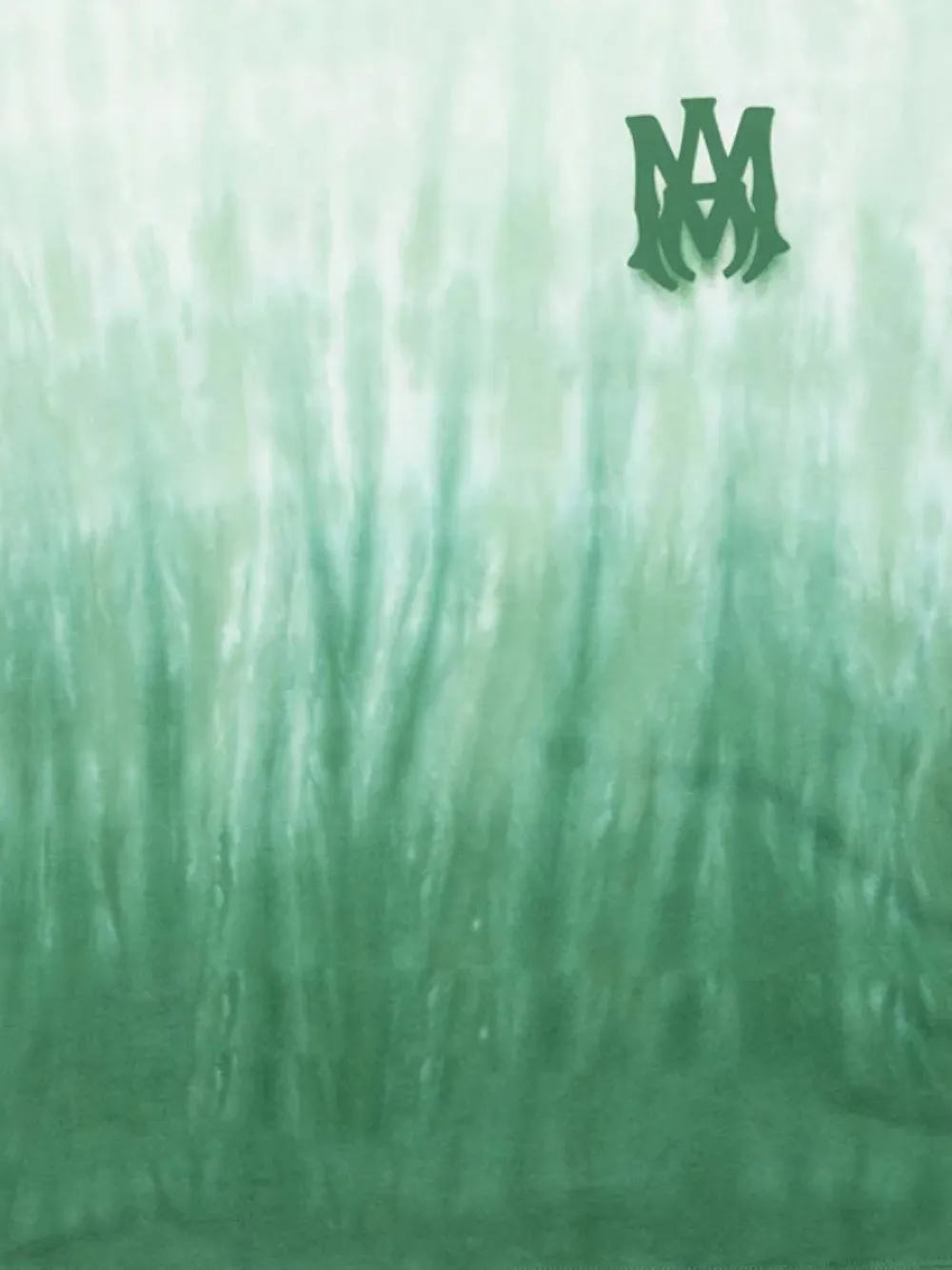 AMIRI MA Logo Dip Dye T-shirt Groen