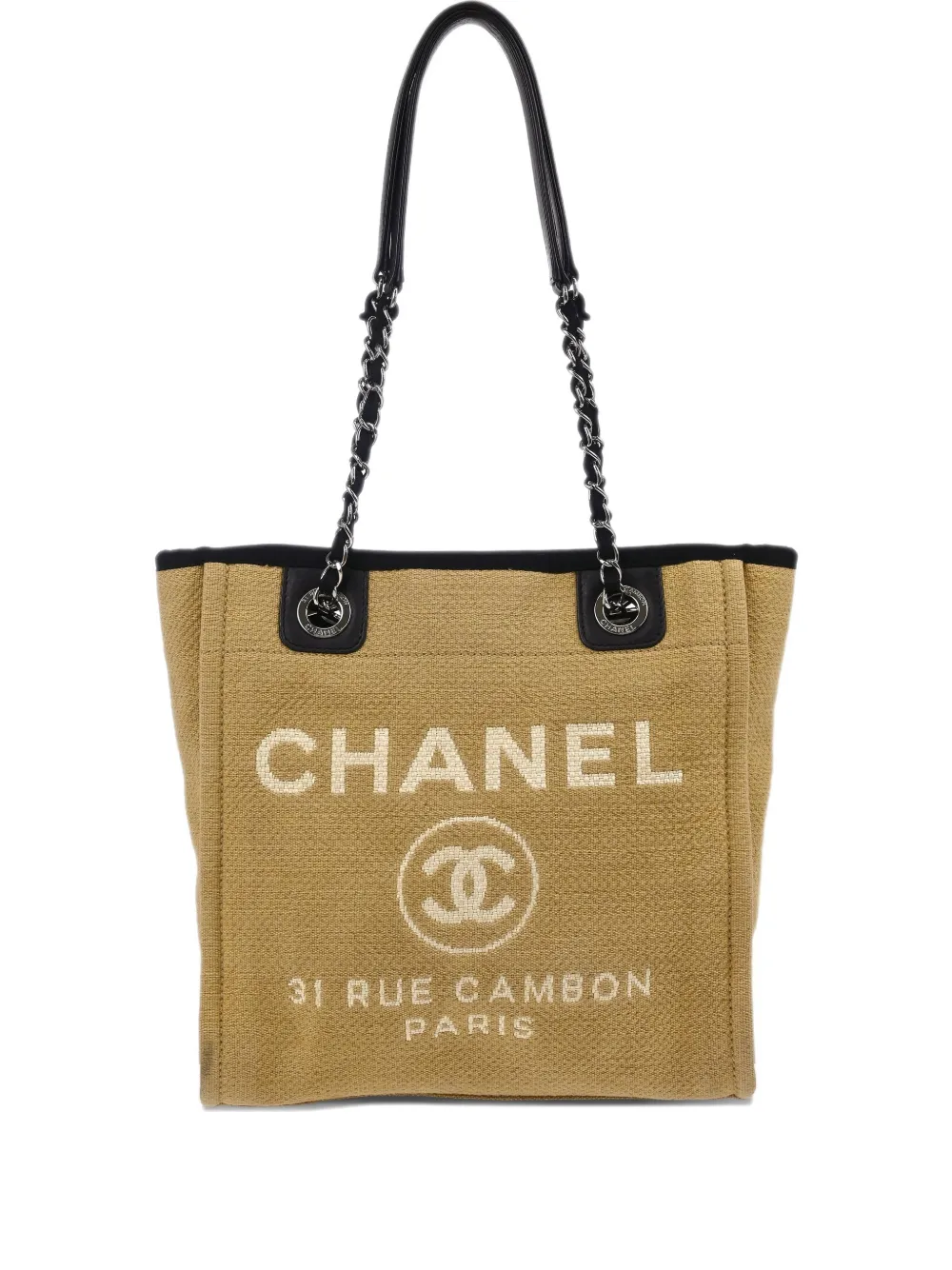 CHANEL Pre-Owned 2012 ドーヴィル バッグ ミニ - ニュートラル CHANEL Pre-Owned 2012 ドーヴィル バッグ ミニ - ニュートラル