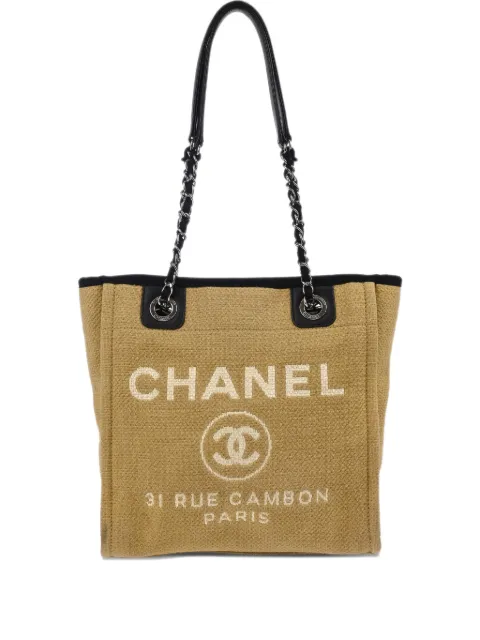 CHANEL Pre-Owned 2012 mini Deauville tote bag