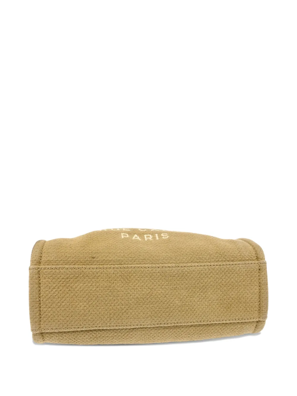 Pre-owned Chanel 2012 Mini Deauville Tote Bag In Neutral