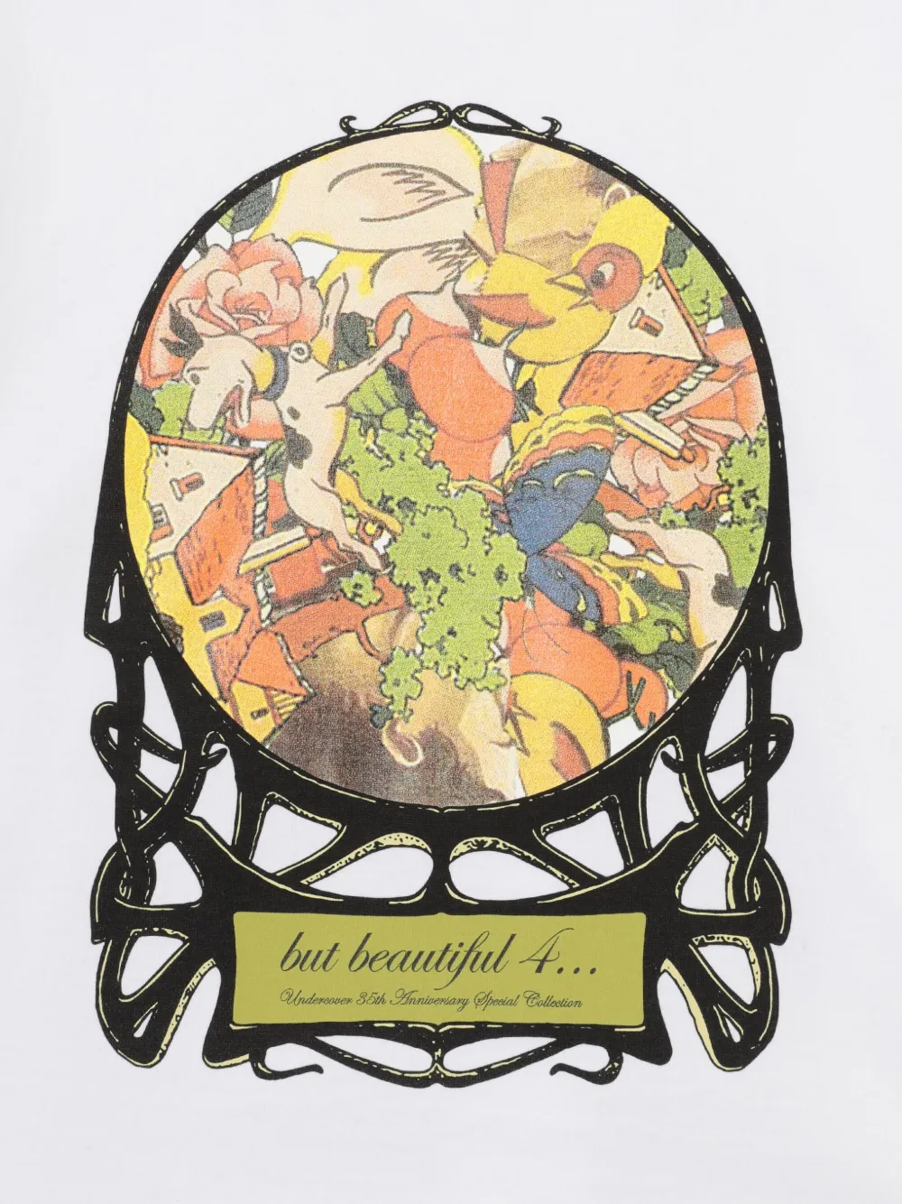 Undercover T-shirt met grafische print Wit