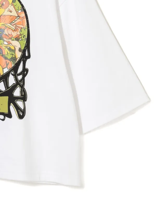 Undercover graphic-print T-shirt | White | FARFETCH IN
