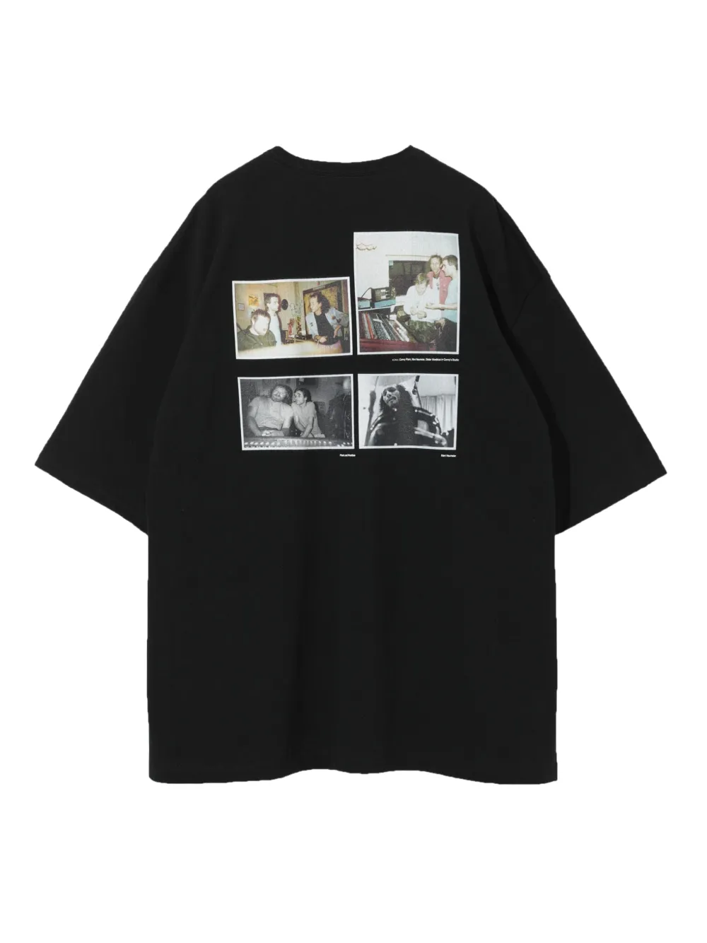 Undercover Katoenen T-shirt met grafische print Zwart