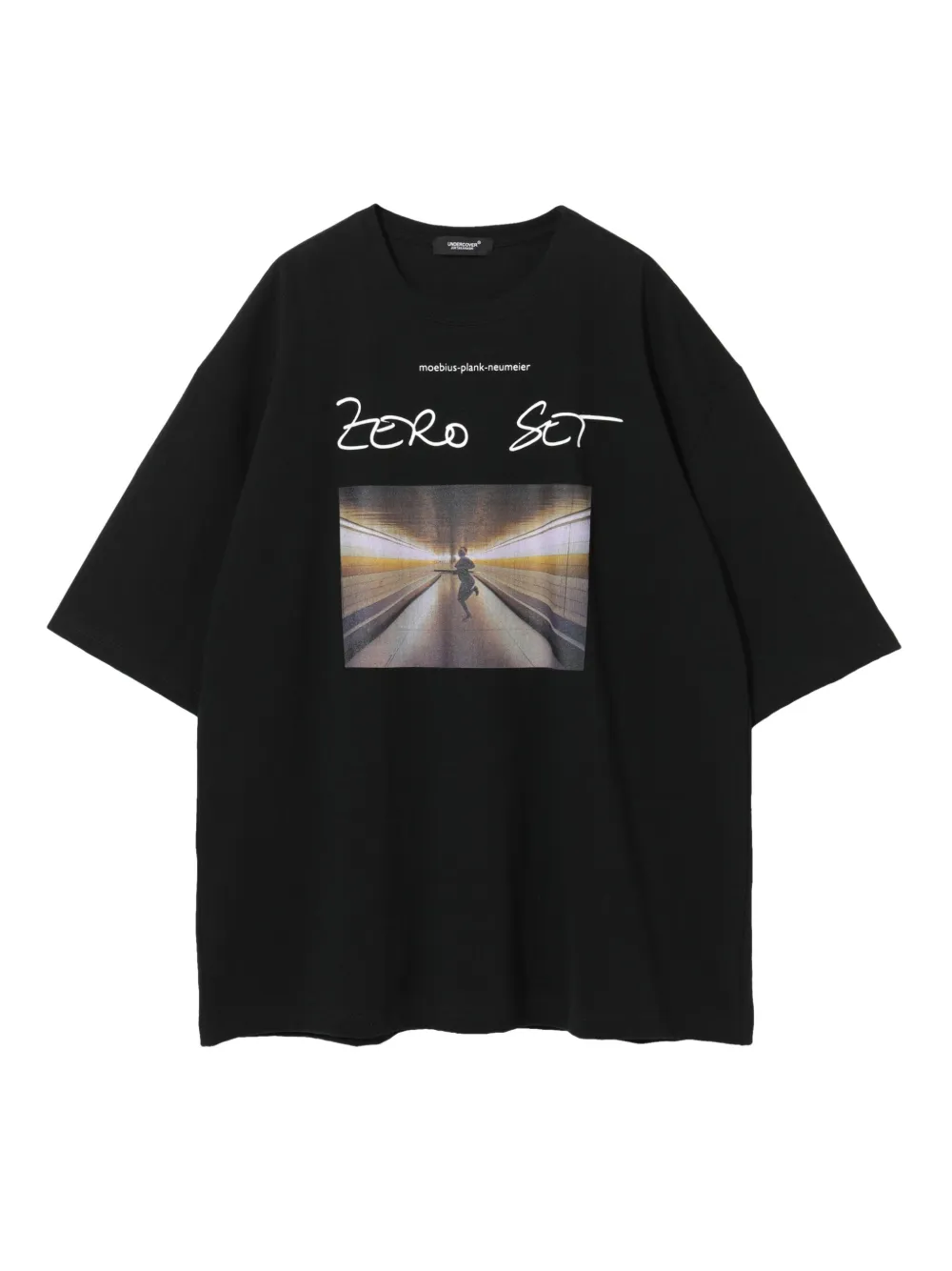 Undercover Katoenen T-shirt met grafische print Zwart