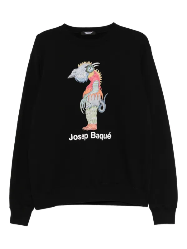 Undercover graphic-print Cotton Sweatshirt | Black | FARFETCH