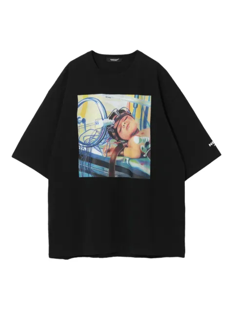 Undercover graphic-print cotton T-shirt