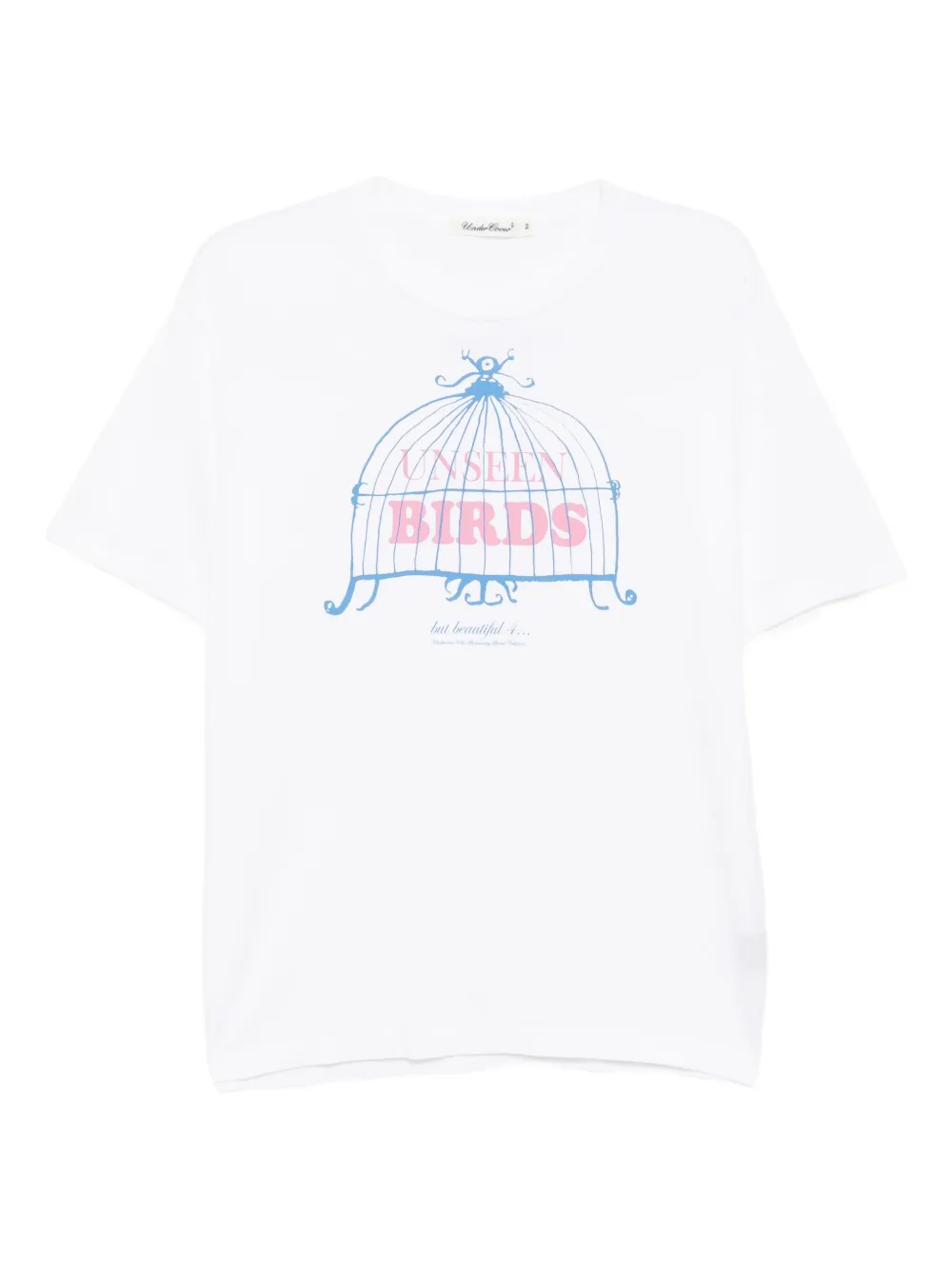 Undercover graphic-print cotton T-shirt | White | Image 1