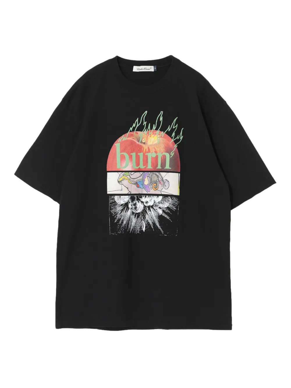 Undercover graphic-print T-shirt | Black | Image 1