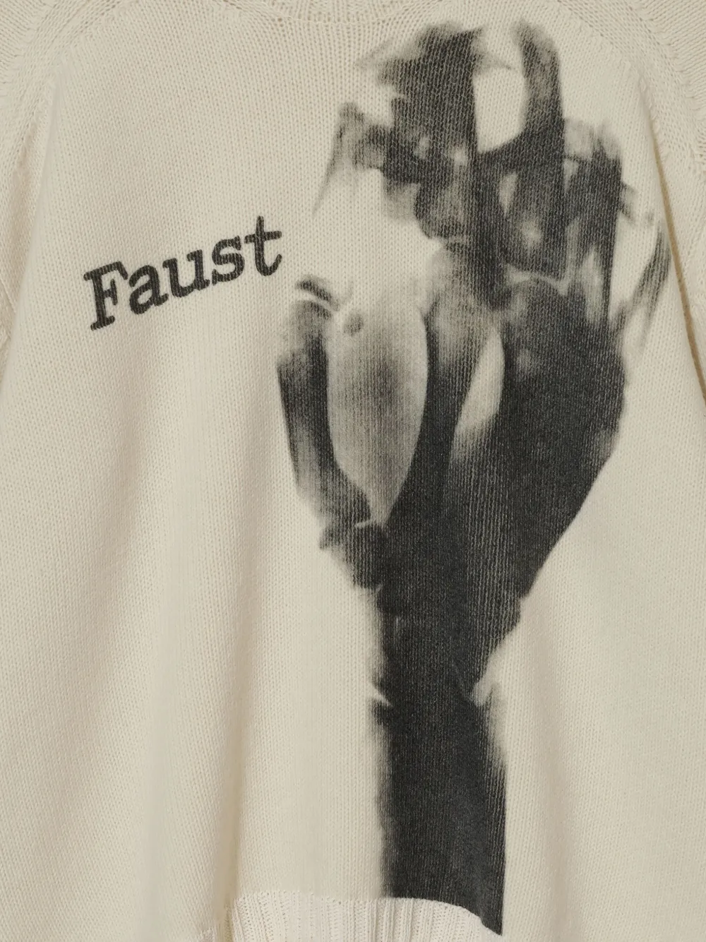 Undercover Trui met print Beige