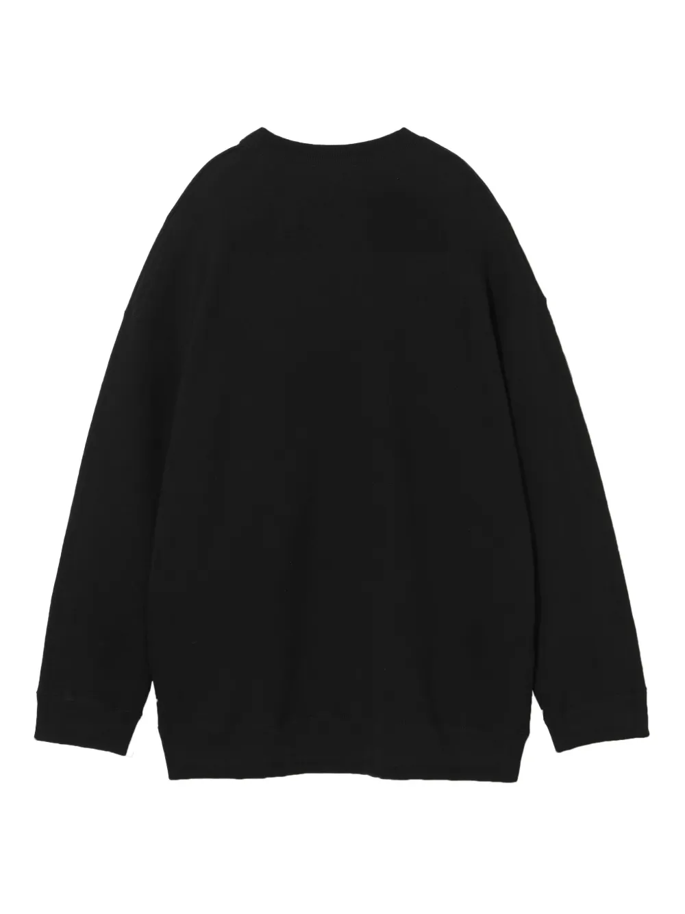 Undercover voltmeter-print sweatshirt - Zwart