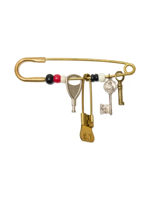 Undercover key-bead pin