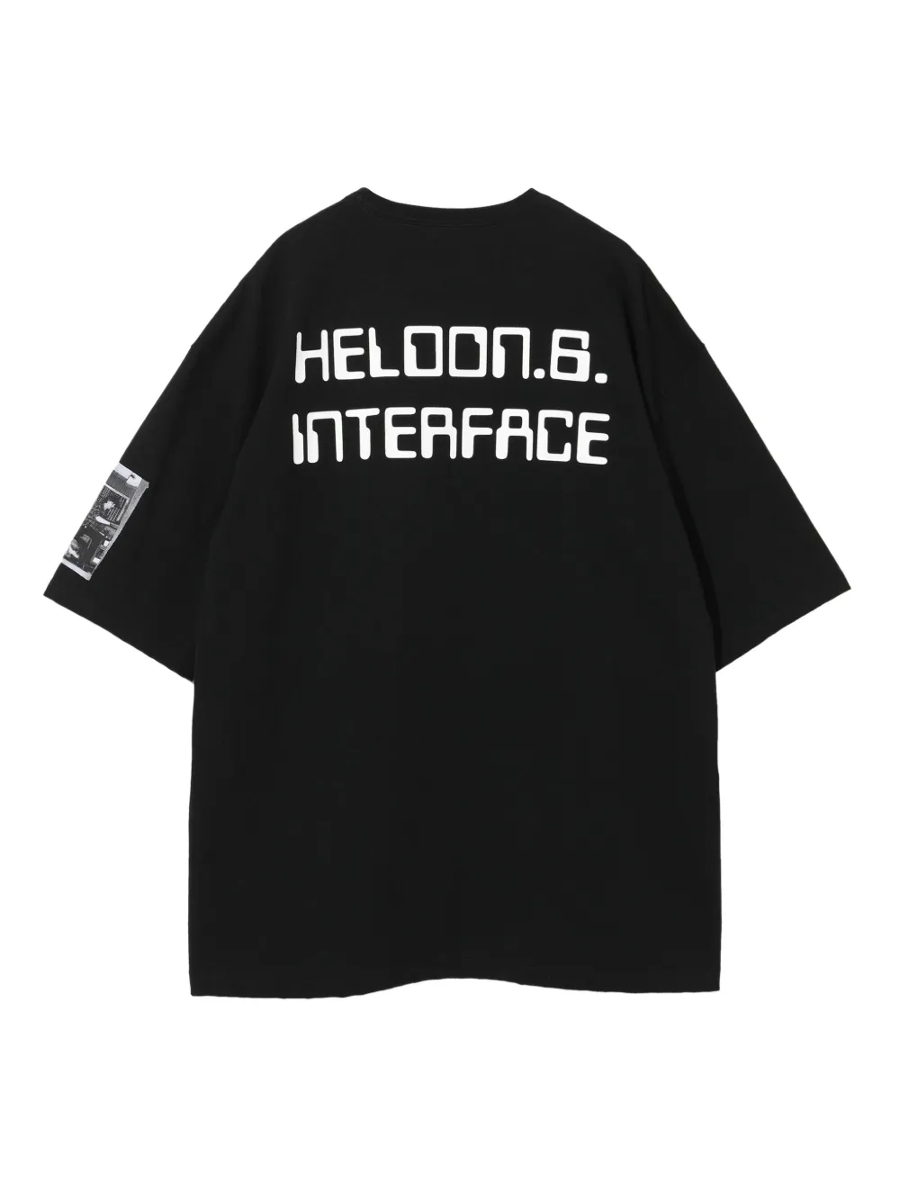 Undercover Katoenen T-shirt met grafische print - Zwart