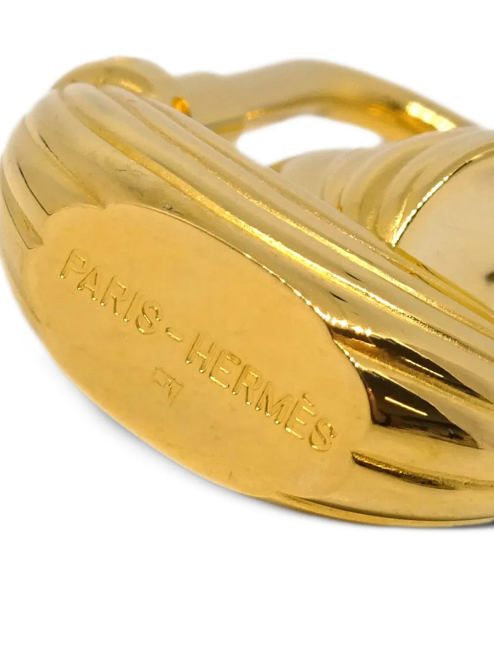 Pre-owned Hermes 2006 Limited Edition L' Air De Paris Yacht Padlock In Gold