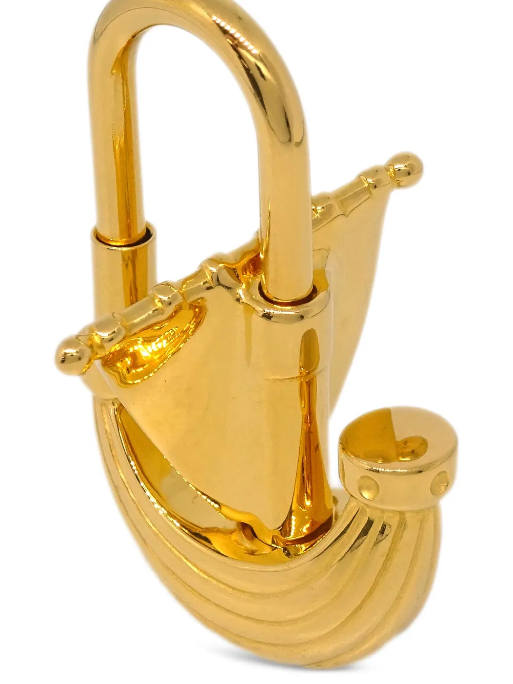 Pre-owned Hermes 2006 Limited Edition L' Air De Paris Yacht Padlock In Gold
