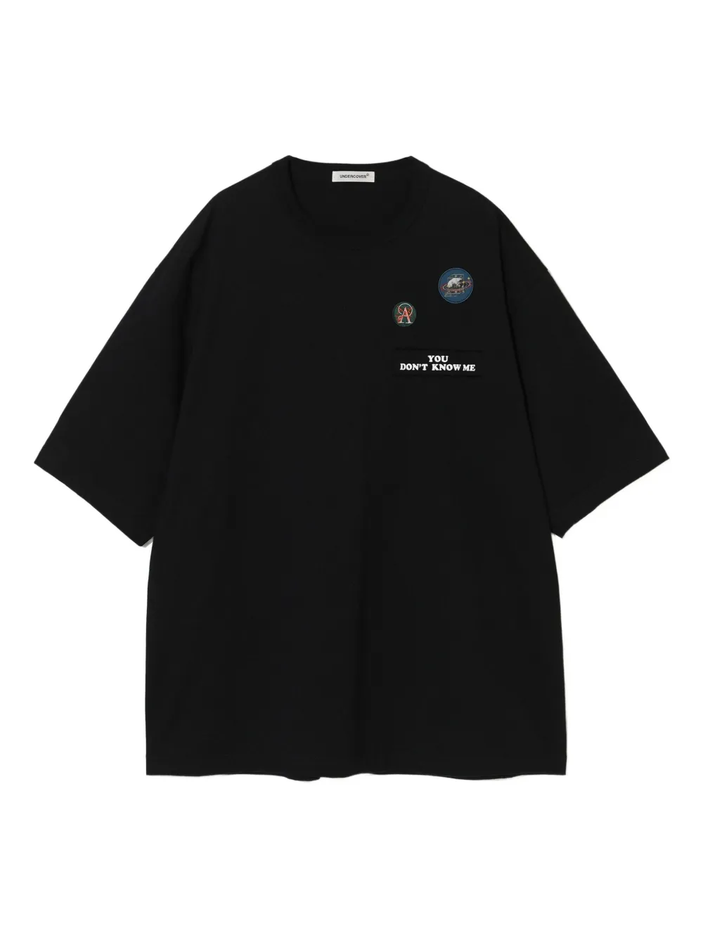 Undercover T-shirt met grafische print Zwart