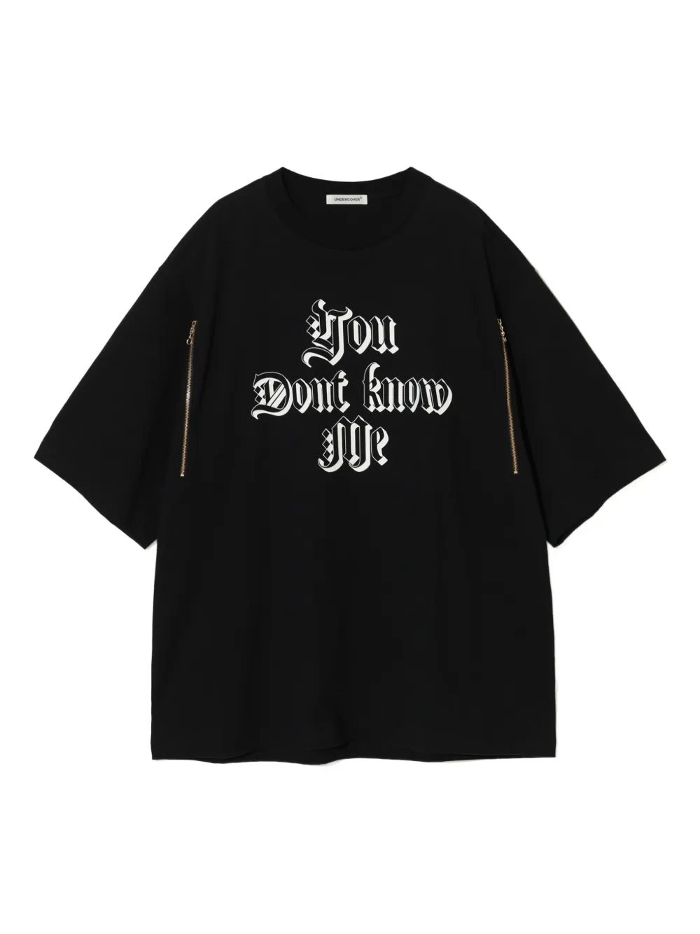 Undercover T-shirt met grafische print Zwart
