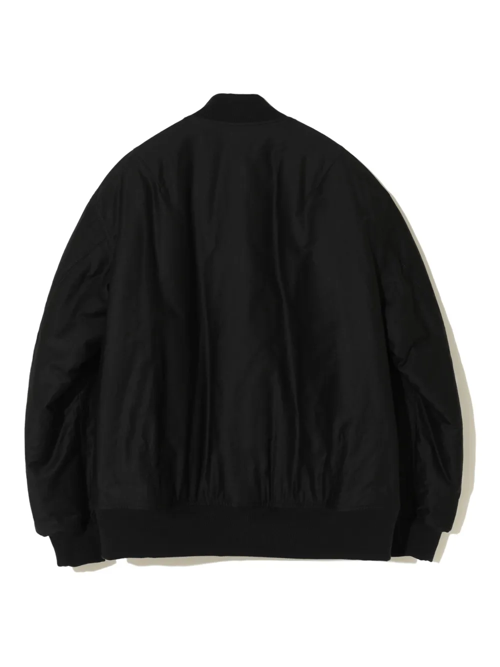 Undercover Gewatteerd bomberjack met geborduurde patch Zwart