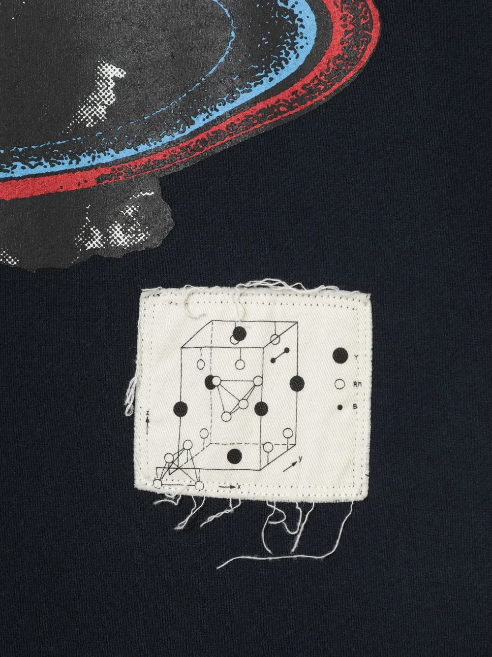 Undercover Sweater met grafische print Blauw