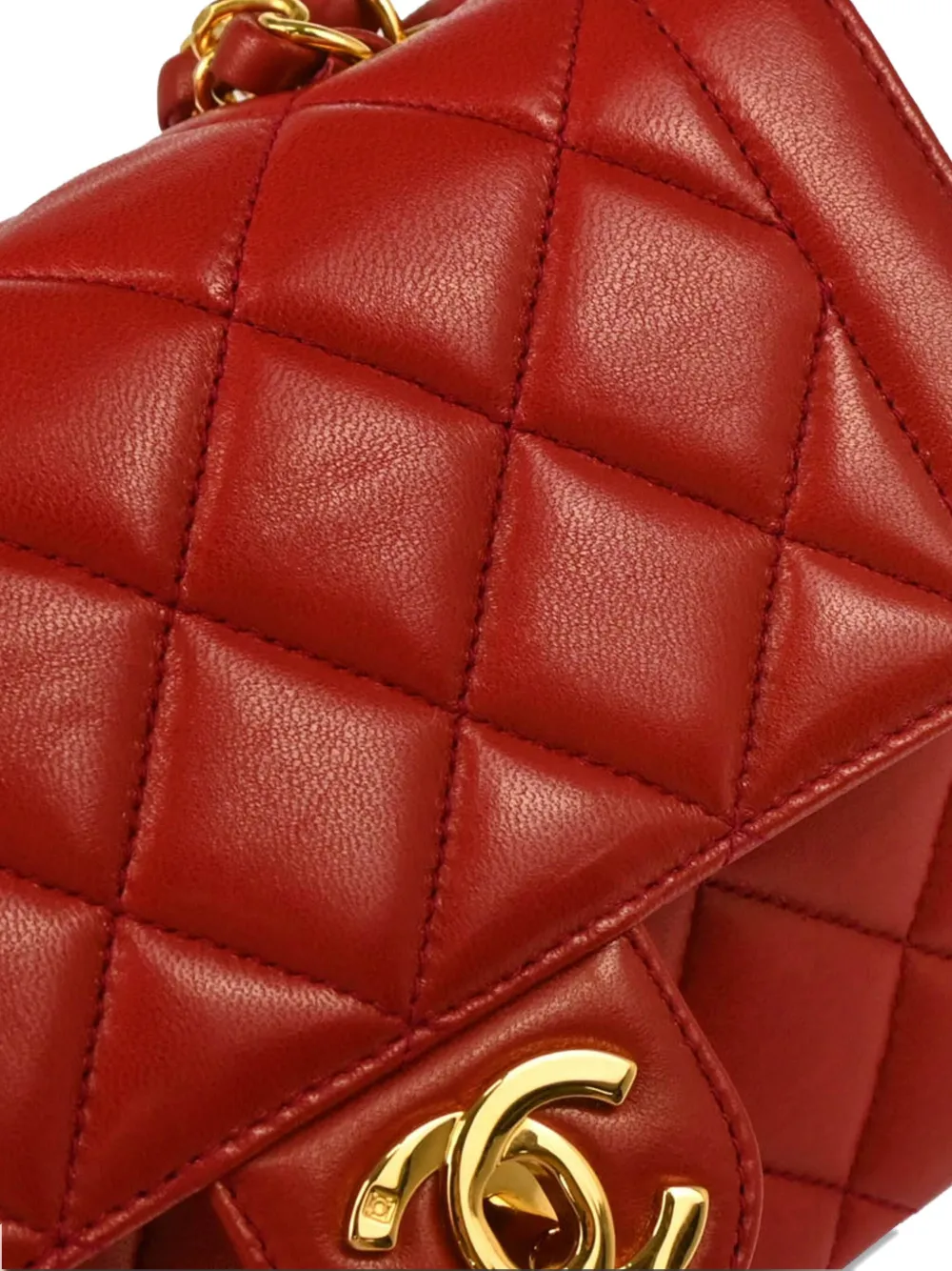 Pre-owned Chanel 1995 Mini Classic Flap Cross Body Bag