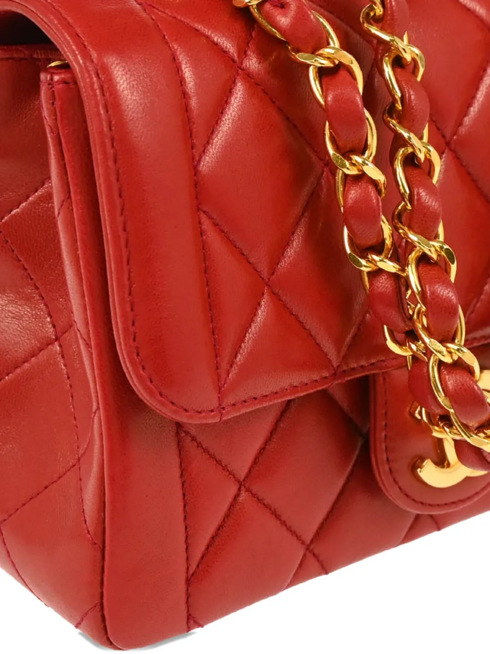 Pre-owned Chanel 1995 Mini Classic Flap Cross Body Bag